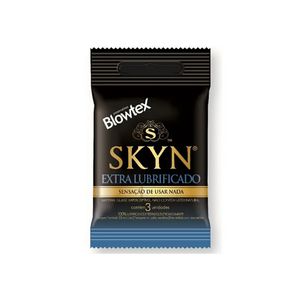 Preservativo Skyn Extra Lubrificante 3 Unidades