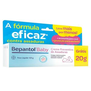 Bepantol Baby Pomada 100g + 20g Grátis