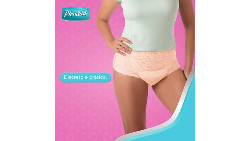 Fraldas Para Adultos Plenitud Descartável Femme G/xg X 16 U