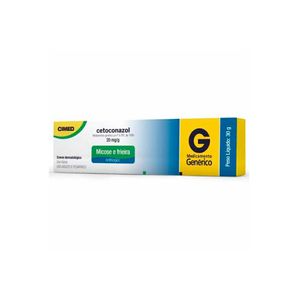 Cetoconazol 20mg/g Genérico Cimed Creme 30g