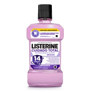 Enxaguante Bucal Listerine Cuidado Total Zero 500ml