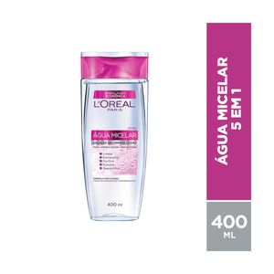 Água Micelar LOréal Solução de Limpeza 400ml