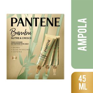Kit Ampola Pantene Força e Reconstrução 15ml 3 Unidades