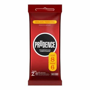 Preservativo Prudence Clássico Leve 8 Pague 6 Unidades