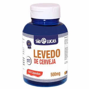 Cápsulas de Levedo de Cerveja 500mg 60 Cápsulas