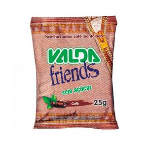 Pastilha Valda Friends Sabor Café 25g