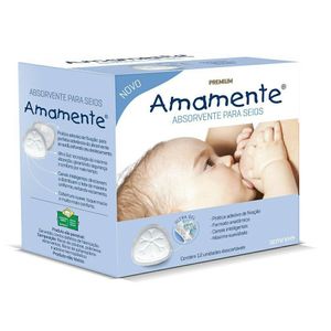 Absorvente para Seios Amamente Premium 12 Unidades