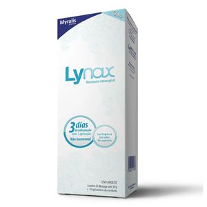 Lynax Gel Hidratante Intravaginal 30g com 10 Aplicadores