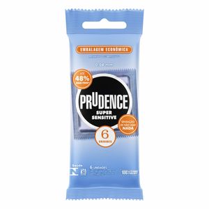 Preservativo Prudence Super Sensitive 6 Unidades