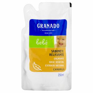 Sabonete Liquido Granado Glicerina Bebê Camomila Refil 250Ml
