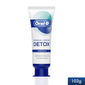 Creme Dental Oral-B Detox Deep Clean 102G