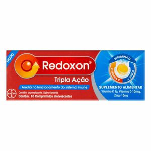 Redoxon Tripla Ação 10 Comprimidos Efervescentes