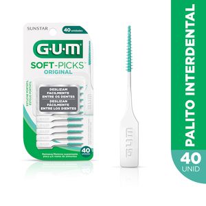 Palito Interdental Gum Soft Picks 40 Unidades