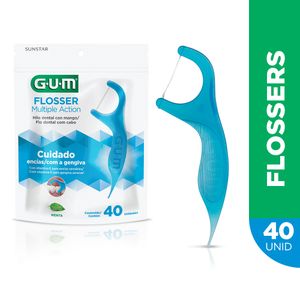 Fio Dental Gum Multipla Ação 40 Unidades