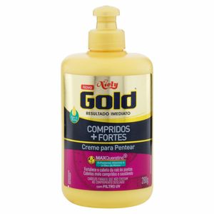 Creme Pentear Niely Gold Compridos +Fortes 250g