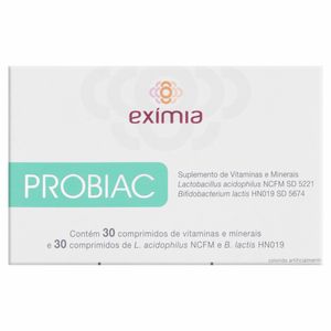 Suplemento Vitamínico Exímia Probiac 30 Cápsulas