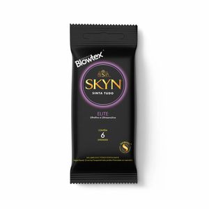 Preservativo Blowtex Skyn Lubrificado Elite 6 Unidades