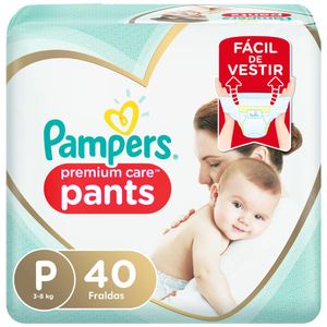 Fralda Pampers Premium Care Pants Mega P 40 Unidades