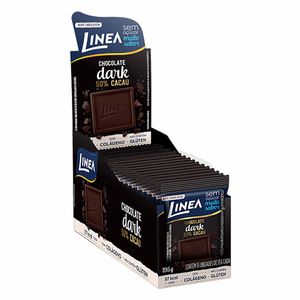 Chocolate Linea Dark 50% Cacau sem Açúcar 13g