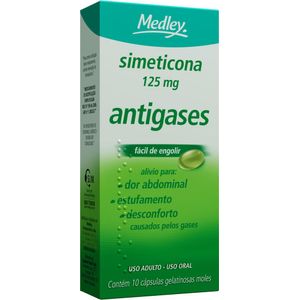 Simeticona 125Mg Genérico Medley 10 Cápsulas