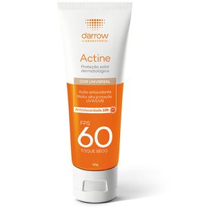 Protetor Solar Actine com Cor Fps 60 40G