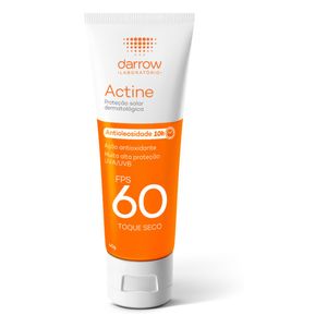 Protetor Solar Actine Sem Cor Fps 60 40G