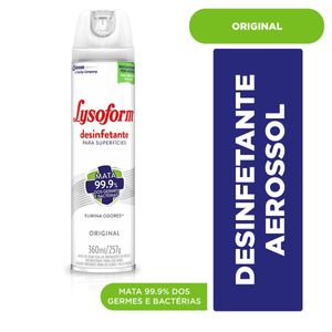 Desinfetante Lysoform Aerossol Original 360ml