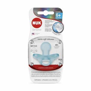 Chupeta Nuk 100% Silicone Boy Tamanho 2