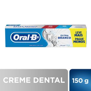 Creme Dental Oral-B Extra Branco 150G