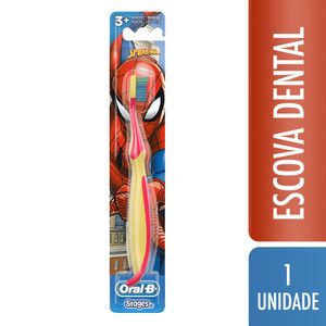 Escova Dental Oral-B Kids Stages Spiderman 1 Unidade
