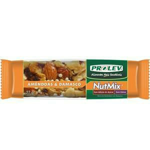 Barra De Cereal Nutmix Com Amendoas E Damasco 27 G