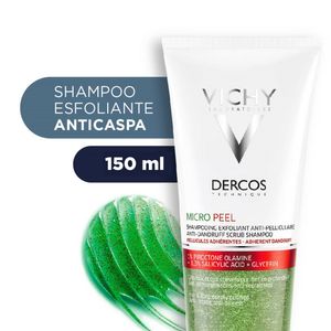 Shampoo Micropeel Vichy Dercos Anticaspa 150Ml