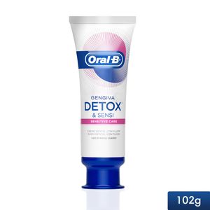 Creme Dental Oral-B Detox Sensitive 102G