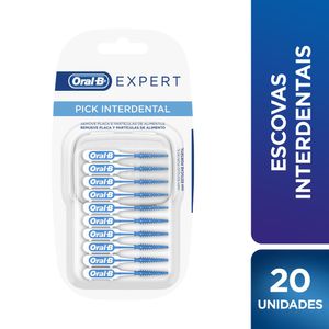 Escova Oral-B Pick Interdental Descartavel 20 Unidades