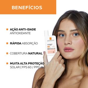 Protetor Solar La Roche Posay Anthelios Hydraox Com Cor Fps 60 50G