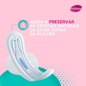 Absorvente Ultrafino Intimus Antibacteriano C/ Abas 28 Unidades