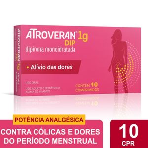 Atroveran 1G 10 Comprimidos