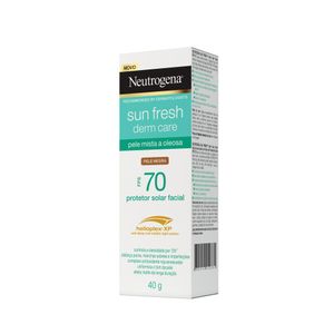 Protetor Neutrogena Sun Fresh Derm Care Negra Fps 70 40G