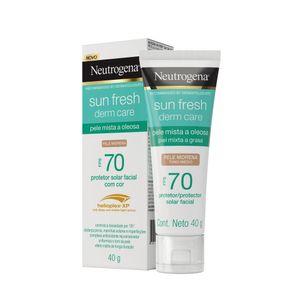 Protetor Neutrogena Sun Fresh Derm Care Morena Fps 70 40G