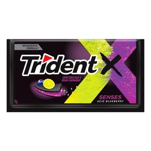Goma De Mascar Trident X Senses Blueb Citrus 8G