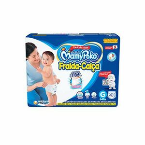 Fralda Calça Mamypoko Premium Seca Hiper - G50 X 4PC