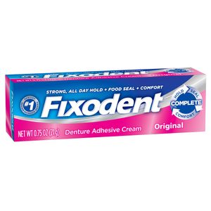 Creme Fixador de Dentadura Fixodent Original 21g