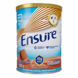 Suplemento Nutricional Ensure Pó Chocolate 850g
