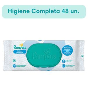 Lenço Umedecido Pampers Higiene Completa com 48unidades