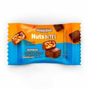 Nutsbites Pasta de Amendoim com Chocolate ao Leite 15g