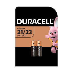 Pilha Alcalina A21/23 12V Duracell 2unidades