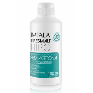 Removedor de Esmalte Hipoalergênico Impala 100ml