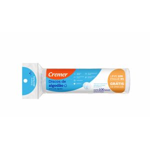 Algodão Disco Cremer Face Lisa Leve 100 Pague 85