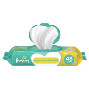 Lenço Umedecido Pampers Camomila com 48unidades