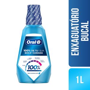 Enxaguante Bucal Oral B 100% 1L